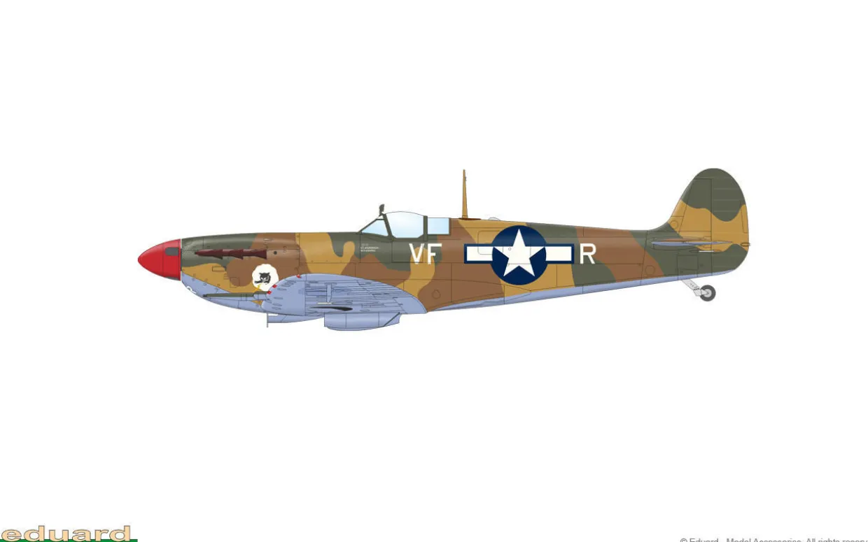 Eduard 1/48 Supermarine Spitfire Story Per Aspera ad Astra Dual Combo Model Kit