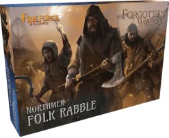 Fireforge Games 28mm Forgotten World - Northmen Folk Rabble