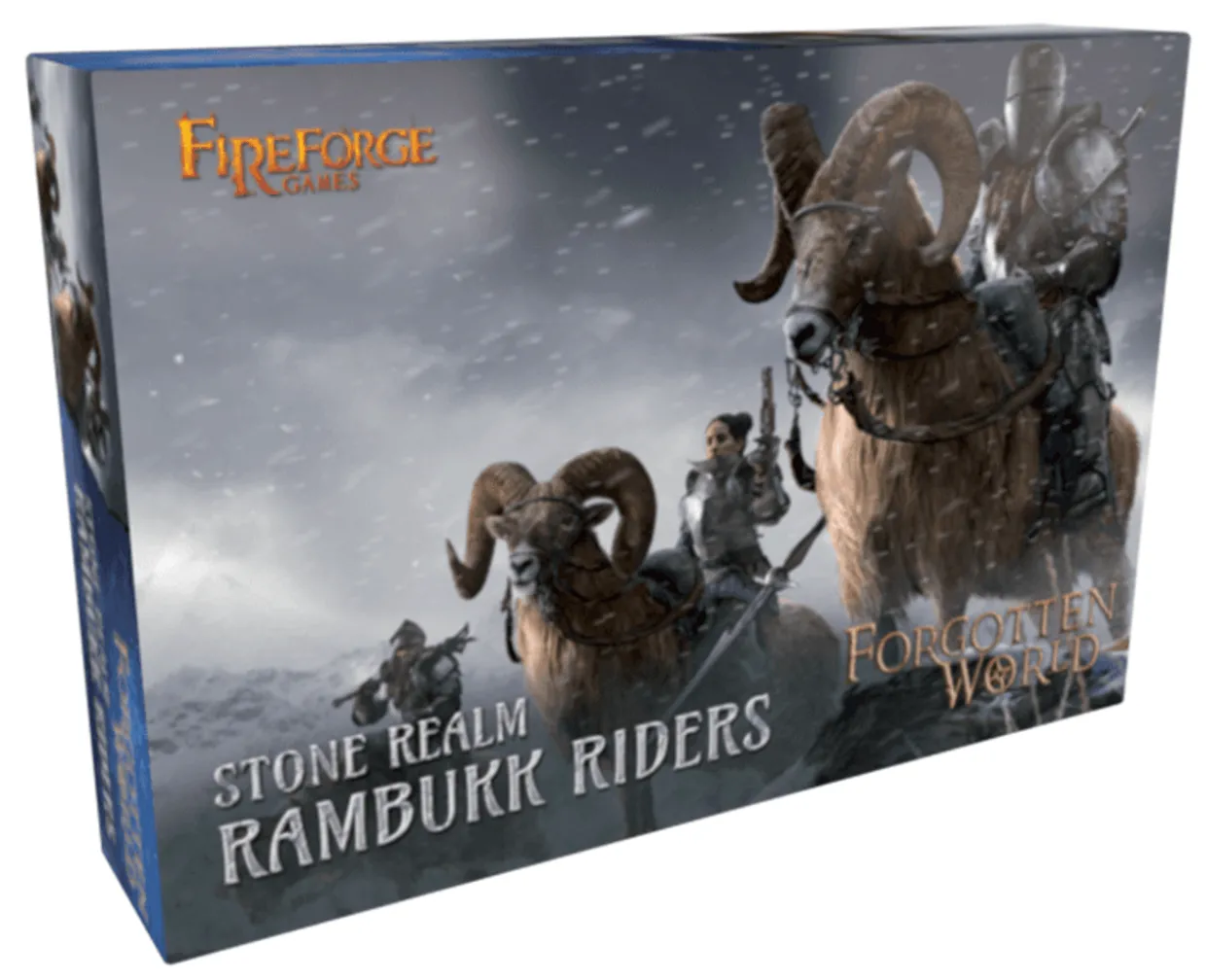 Fireforge Games 28mm Forgotten World - Stone Realm Dwarf Rambukk Raiders