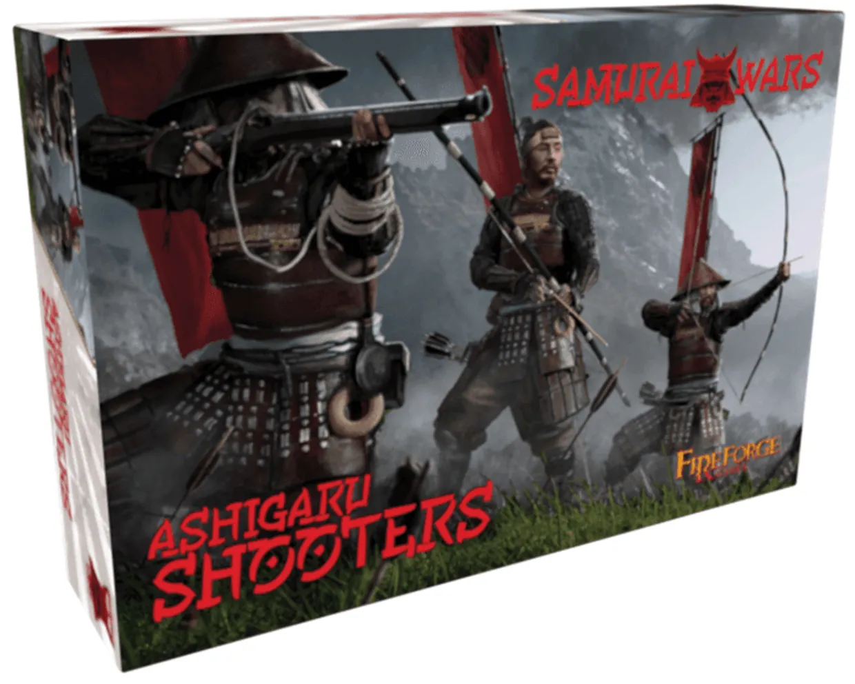 Fireforge Games 28mm Samurai Wars - Ashigaru Shooters