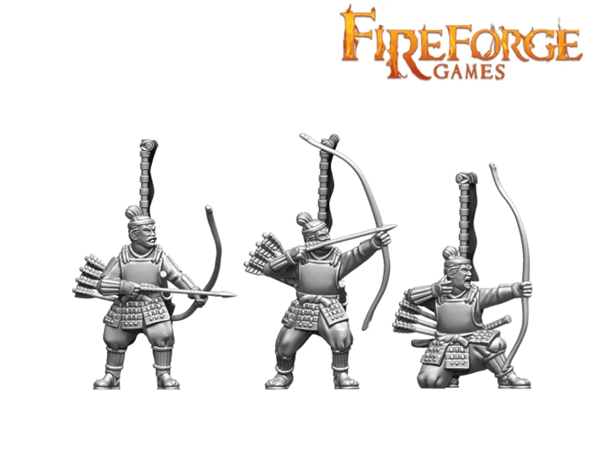 Fireforge Games 28mm Samurai Wars - Ashigaru Shooters