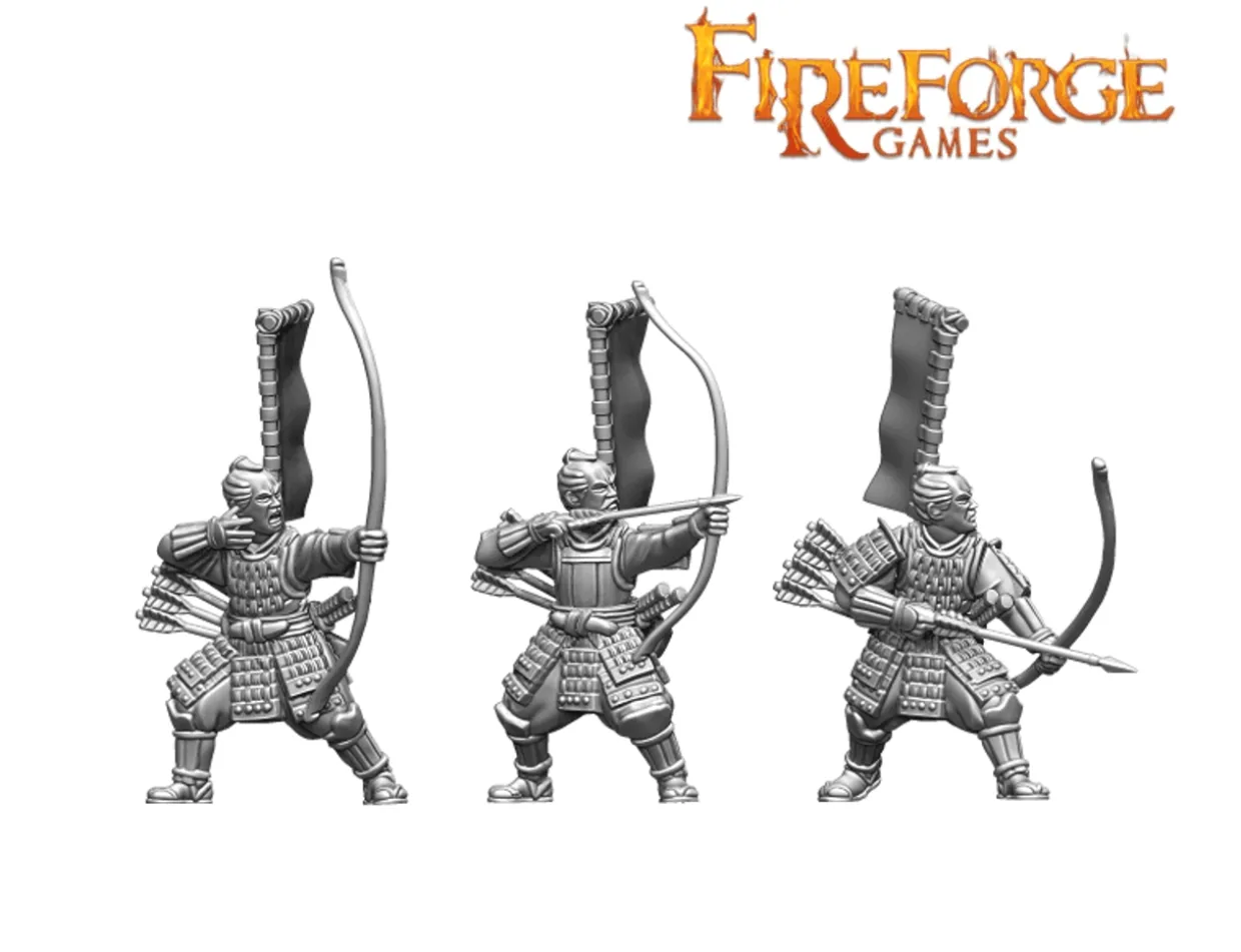 Fireforge Games 28mm Samurai Wars - Samurai Shooters