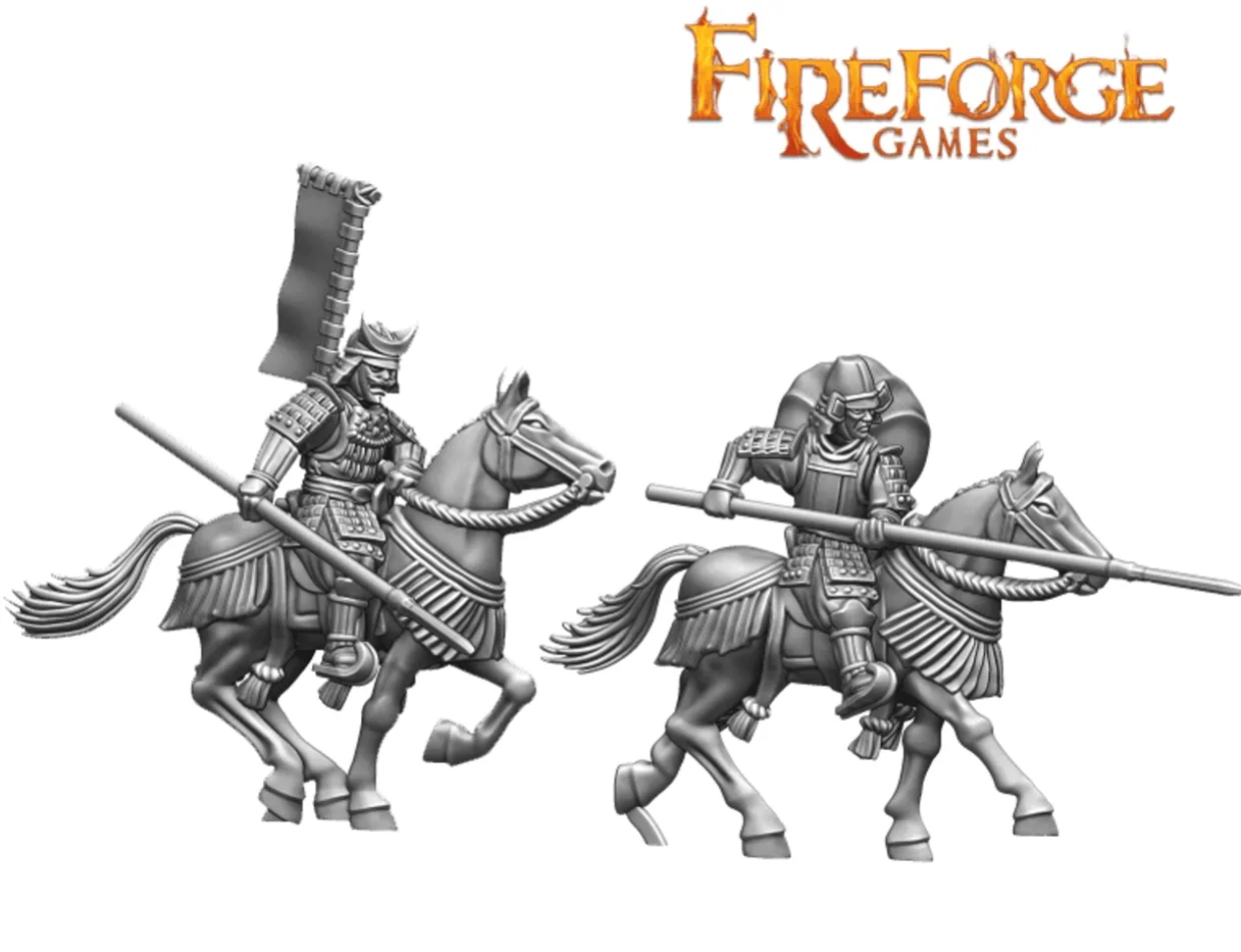 Fireforge Games 28mm Samurai Wars - Mounted Samurai