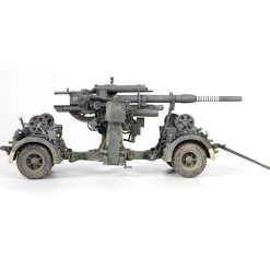 Forces Of Valor 1/32 German Krupp Flak 36 with Flak Rohr 36 gun barrel & sd. 202 tow vehicle Diecast Model