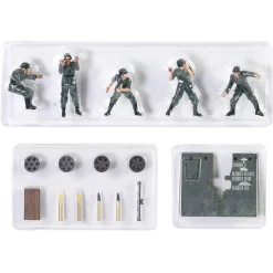 Forces Of Valor 1/32 German Krupp Flak 36 with Flak Rohr 36 gun barrel & sd. 202 tow vehicle Diecast Model