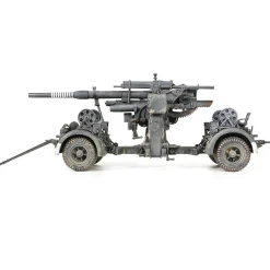 Forces Of Valor 1/32 German Krupp Flak 36 with Flak Rohr 36 gun barrel & sd. 202 tow vehicle Diecast Model