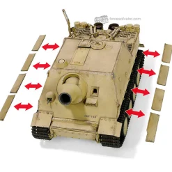 Forces Of Valor 1/32 German Sturmmorserwagen 606/4 Mit 38cm RW 61 L/3.5 Sturmtiger Diecast Model