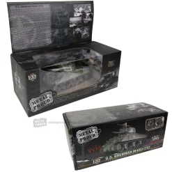 Forces Of Valor 1/32 U.S. Medium Tank Sherman M4A3 (75), VVSS Suspension & 57° Glacis Direct Vision Diecast Model