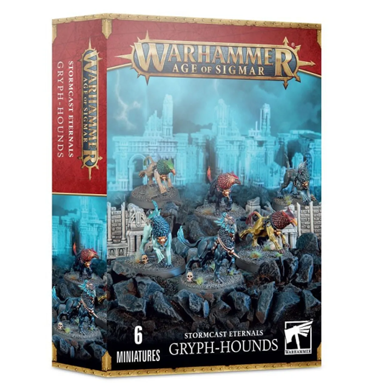 Games Workshop Age of Sigmar - Stormcast Eternals - Gryph-Hounds