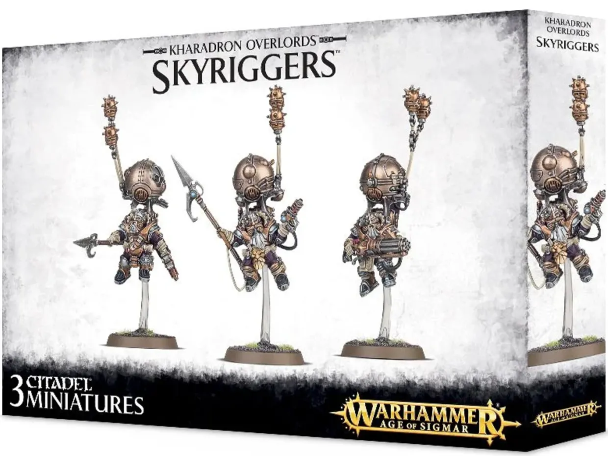 Games Workshop Age of Sigmar - Kharadron Overlords - Skyriggers - Skywardens or Endrinriggers