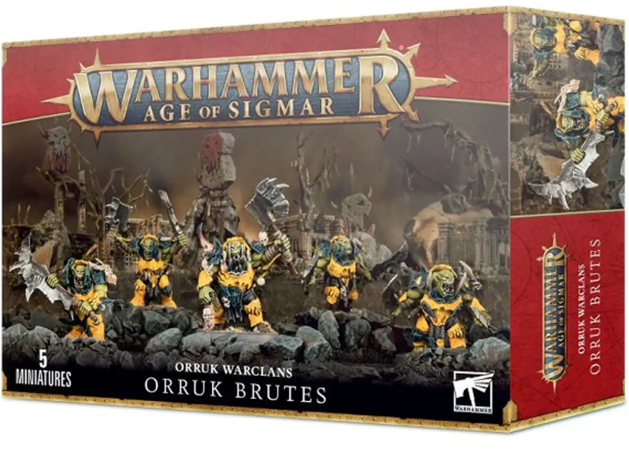 Games Workshop Age of Sigmar - Orruk Warclans - Ironjawz - Brutes