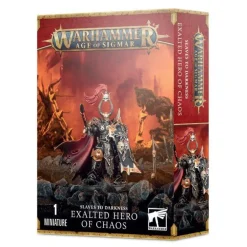 Games Workshop Age of Sigmar - Slaves to Darkness - Exalted Hero of Chaos