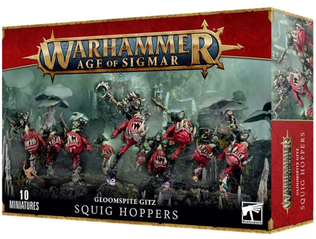 Games Workshop Age of Sigmar - Gloomspite Gitz - Moonclan - Squig Hoppers or Boingrot Bounderz