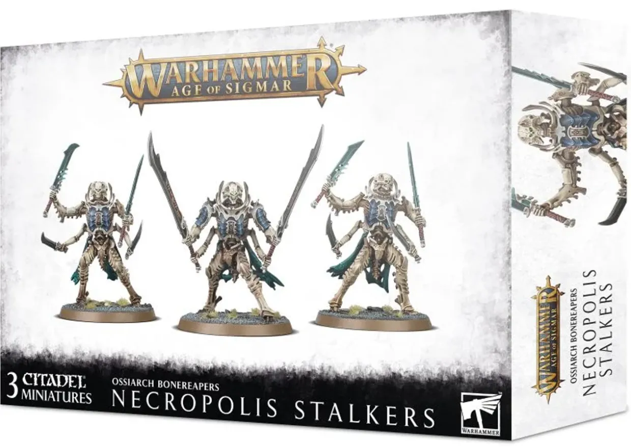 Games Workshop Age of Sigmar - Ossiarch Bonereapers - Necropolis Stalkers or Immortis Guard