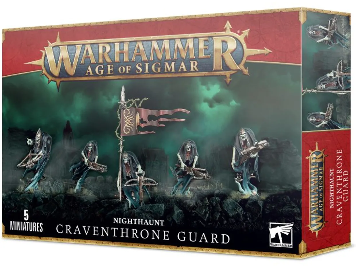 Games Workshop Age of Sigmar - Nighthaunt - Craventhrone Guard