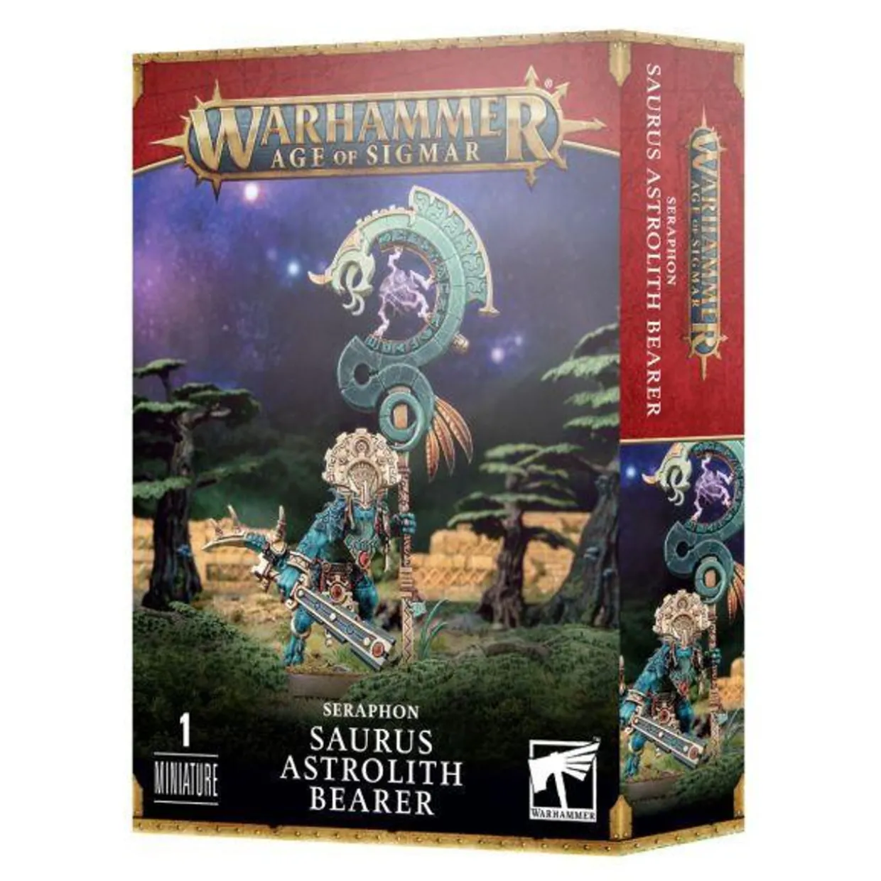 Games Workshop Age of Sigmar - Seraphon - Saurus Astrolith Bearer