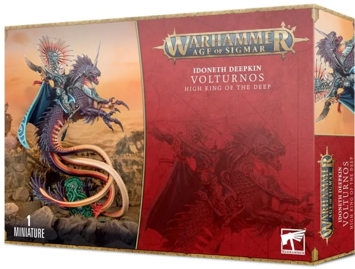 Games Workshop Age of Sigmar - Idoneth Deepkin - Volturnos High King of the Deep