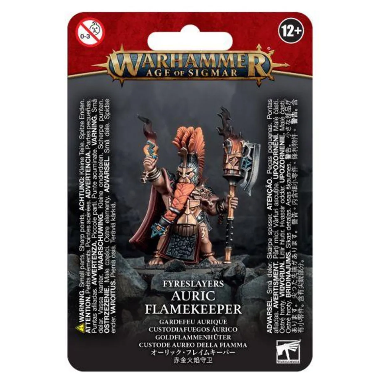 Games Workshop Age of Sigmar - Fyreslayers - Auric Flamekeeper