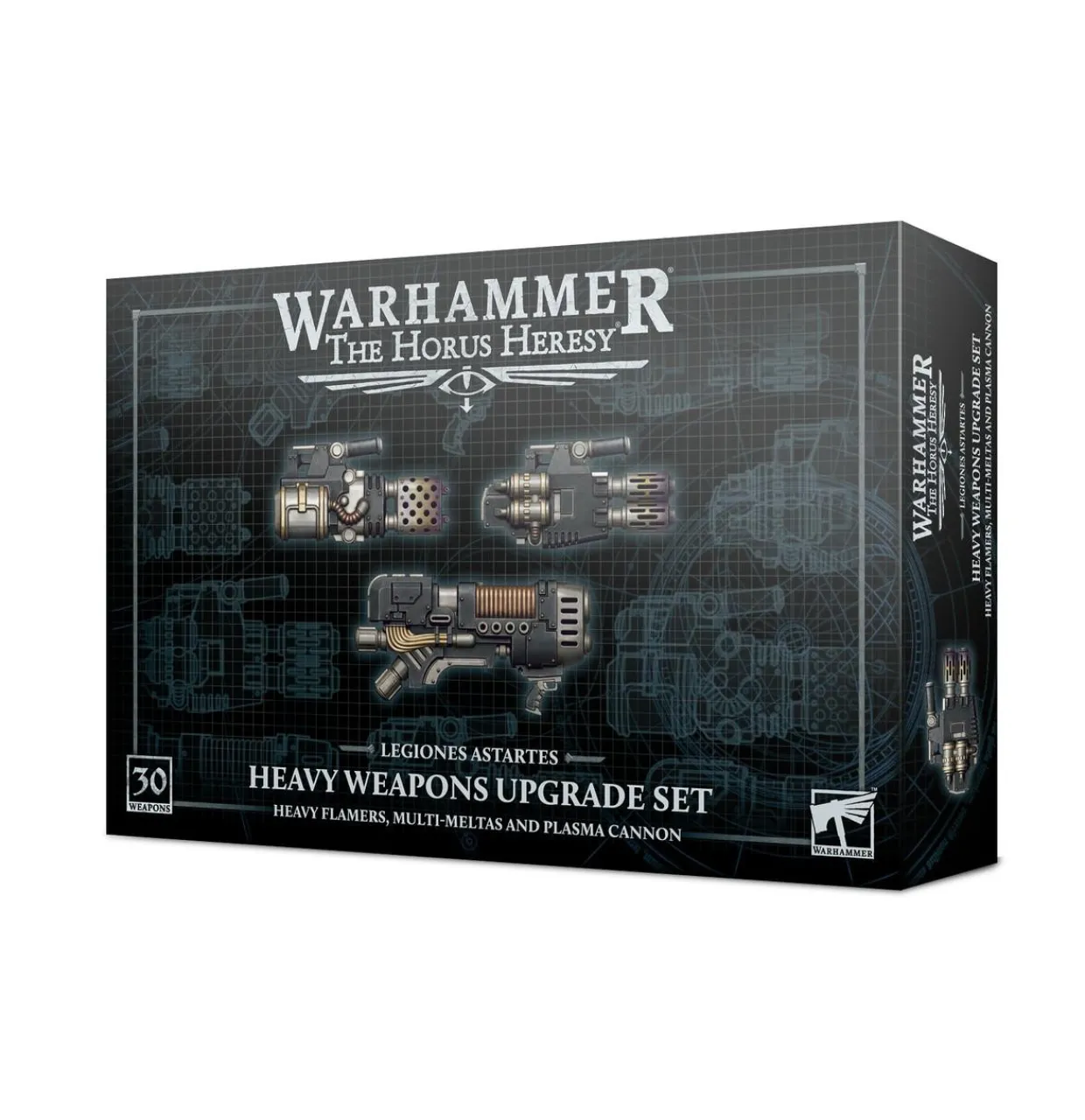 Games Workshop Horus Heresy - Legiones Astartes - Heavy Weapons Upgrade Set 2 - Heavy Flamers, Multi-Meltas, and Plasma Guns