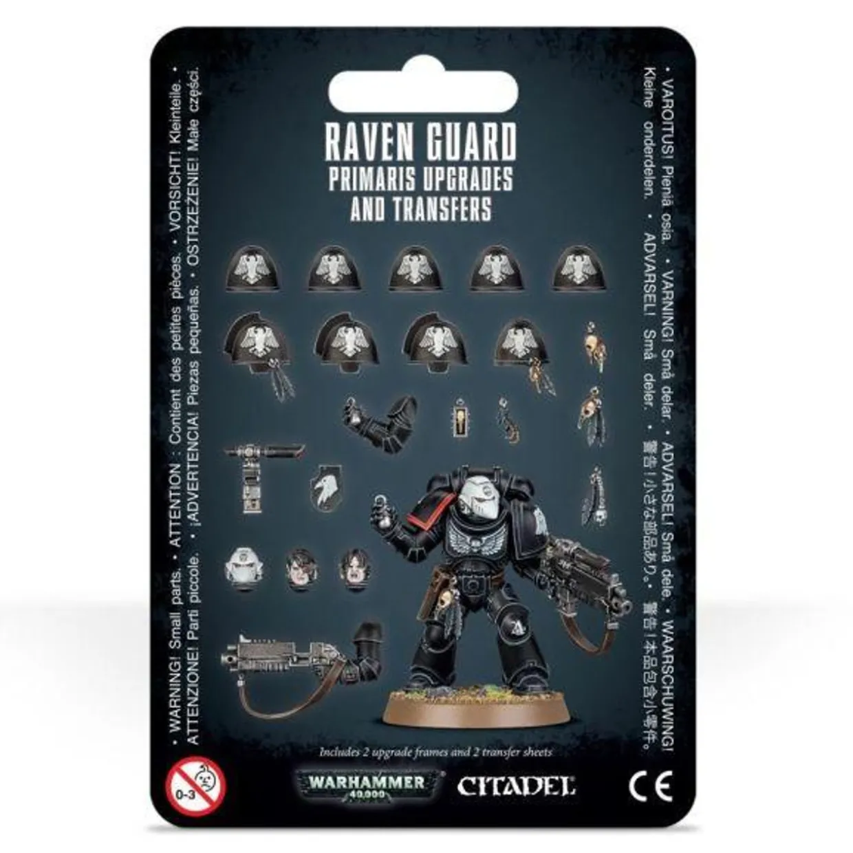 Games Workshop Warhammer 40,000 - Raven Guard - Primaris Upgrades and Transfers