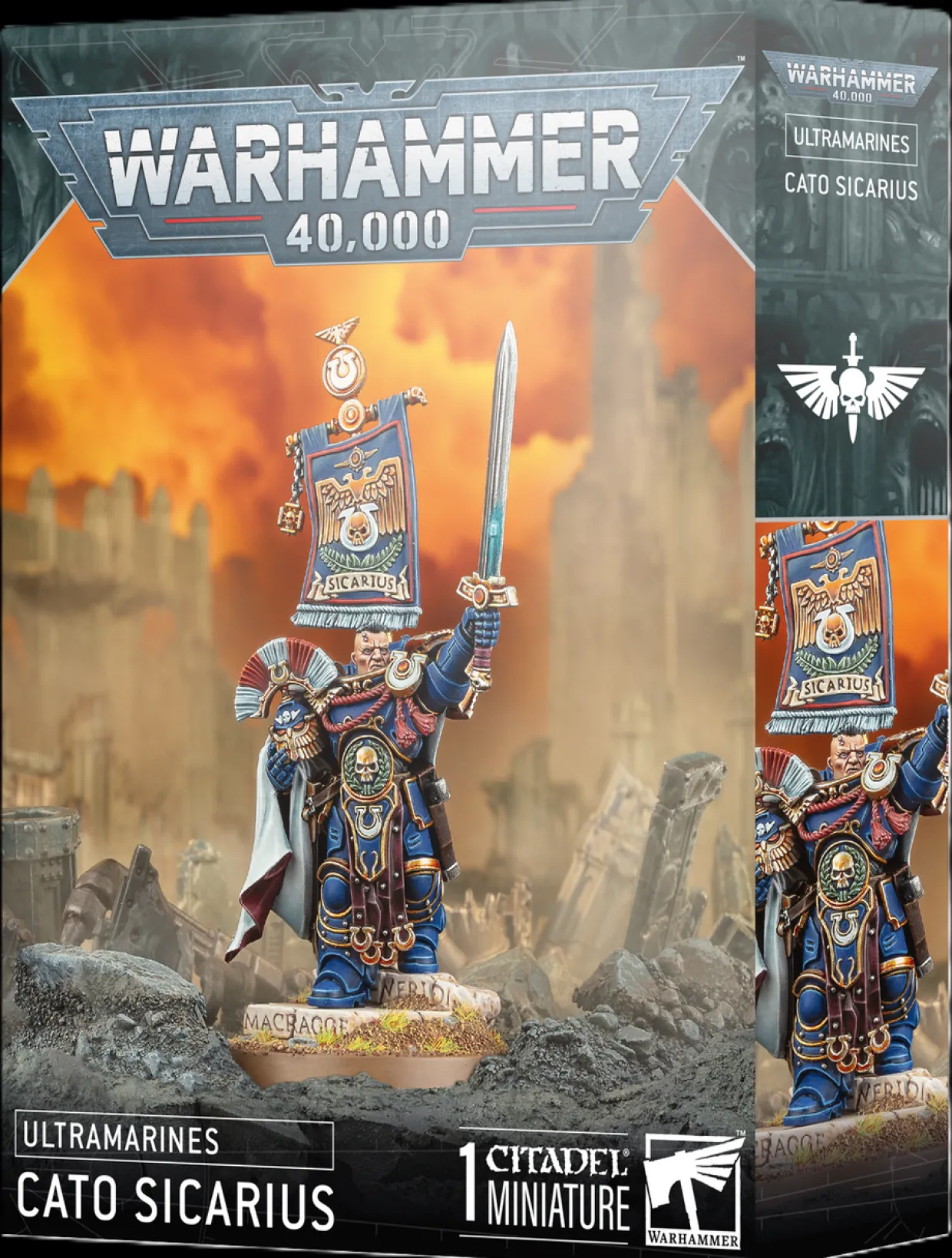 Games Workshop Warhammer 40,000 - Ultramarines - Cato Sicarius