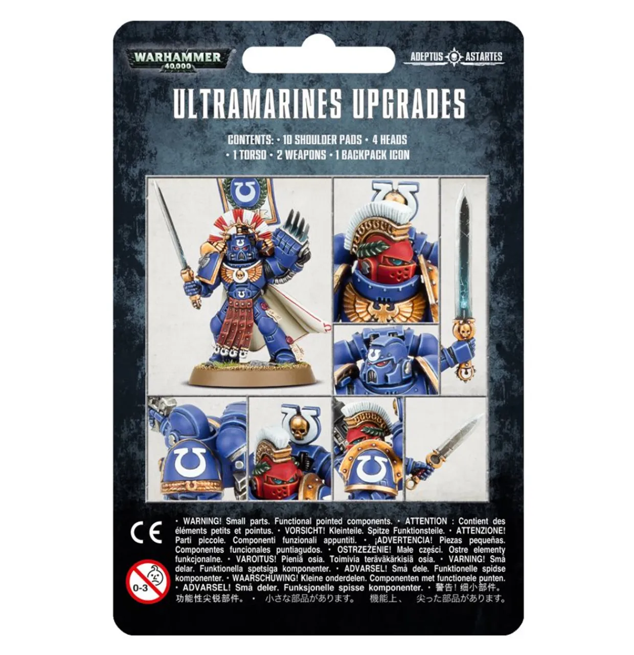 Games Workshop Warhammer 40,000 - Ultramarines - Upgrade Pack