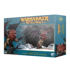 Games Workshop Warhammer The Old World - Warriors of Chaos - Chaos Lord or Sorcerer Lord on Manticore