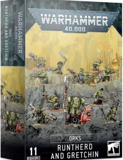 Games Workshop Warhammer 40,000 - Ork - Runtherd & Gretchin