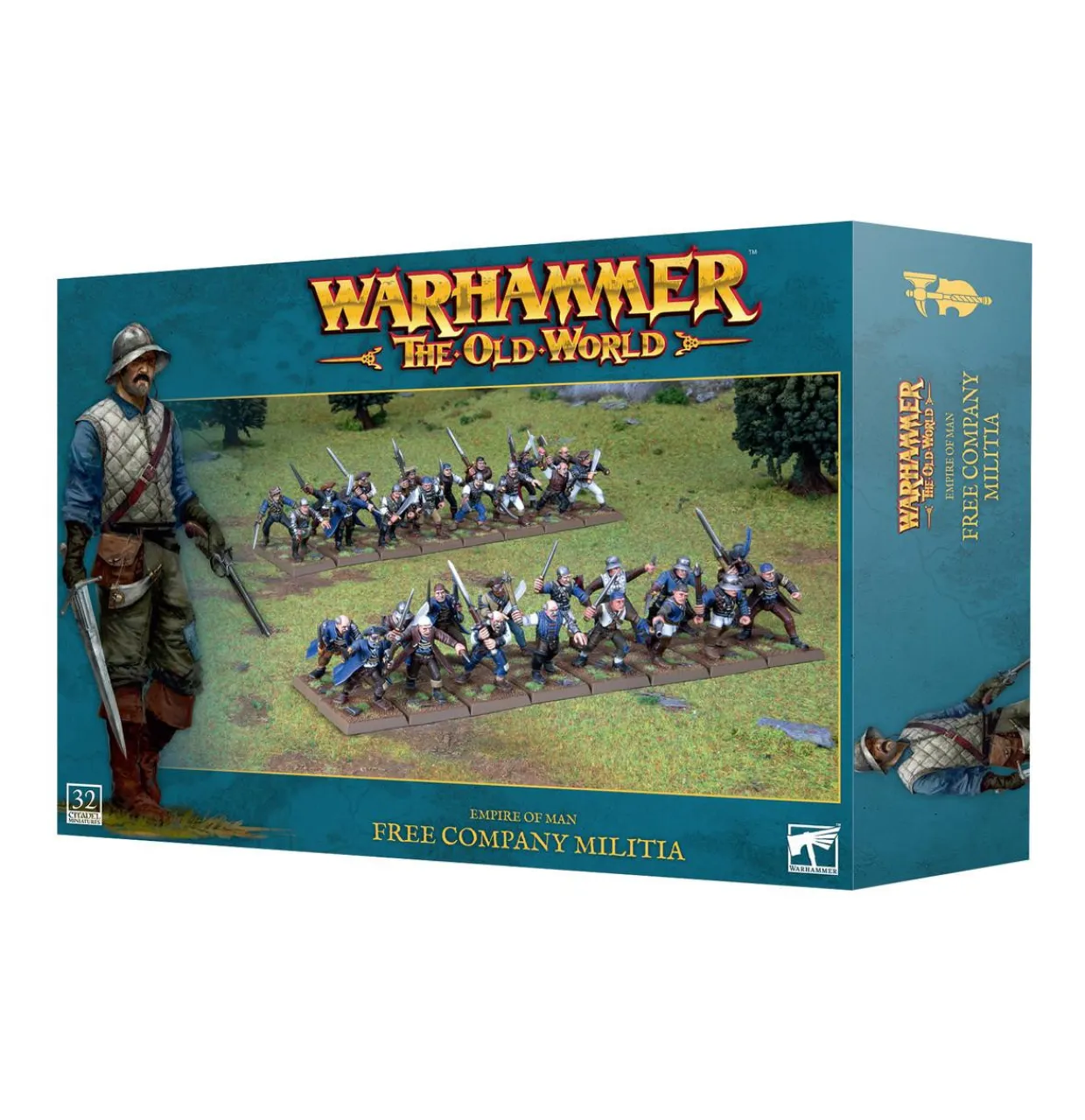 Games Workshop Warhammer The Old World - Empire of Man - Free Company Militia