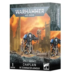 Games Workshop Warhammer 40,000 - Space Marines - Chaplain in Terminator Armour
