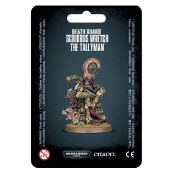 Games Workshop Warhammer 40,000 - Death Guard - Scribbus Wretch the Tallyman