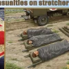 Gecko Models 1/35 Allied Casualties on Stretchers WW2 Model Kit