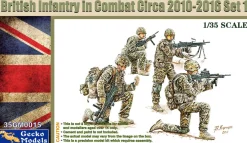 Gecko Models 1/35 British Infantry In Combat Circa ‪2010-2016