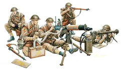 Gecko Models 1/35 British MG Team in Combat