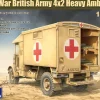 Gecko Models 1/35 Early War British Army 4x2 Heavy Ambulance Desert Version