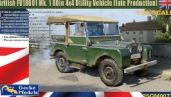 Gecko Models 1/35 Land Rover FV18001 Mk.1 80in 4x4 Utility Vehicle Late Production