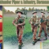 Gecko Models 1/35 Scottish Highlander Piper & Infantry 1944