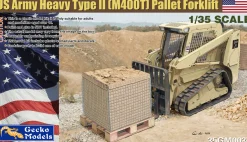 Gecko Models 1/35 US Army M400T Type II Heavy Pallet Forklift