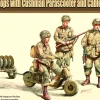 Gecko Models 1/35 US Paratroops with Cushman Parascooter & Cable Reel