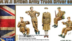 Gecko Models 1/35 WWII British Army Truck Driver Set