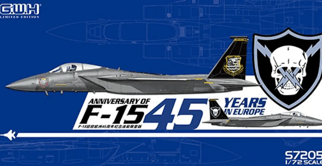 Great Wall Hobby 1/72 McDonnell Douglas F-15C Eagle 45 Years in Europe
