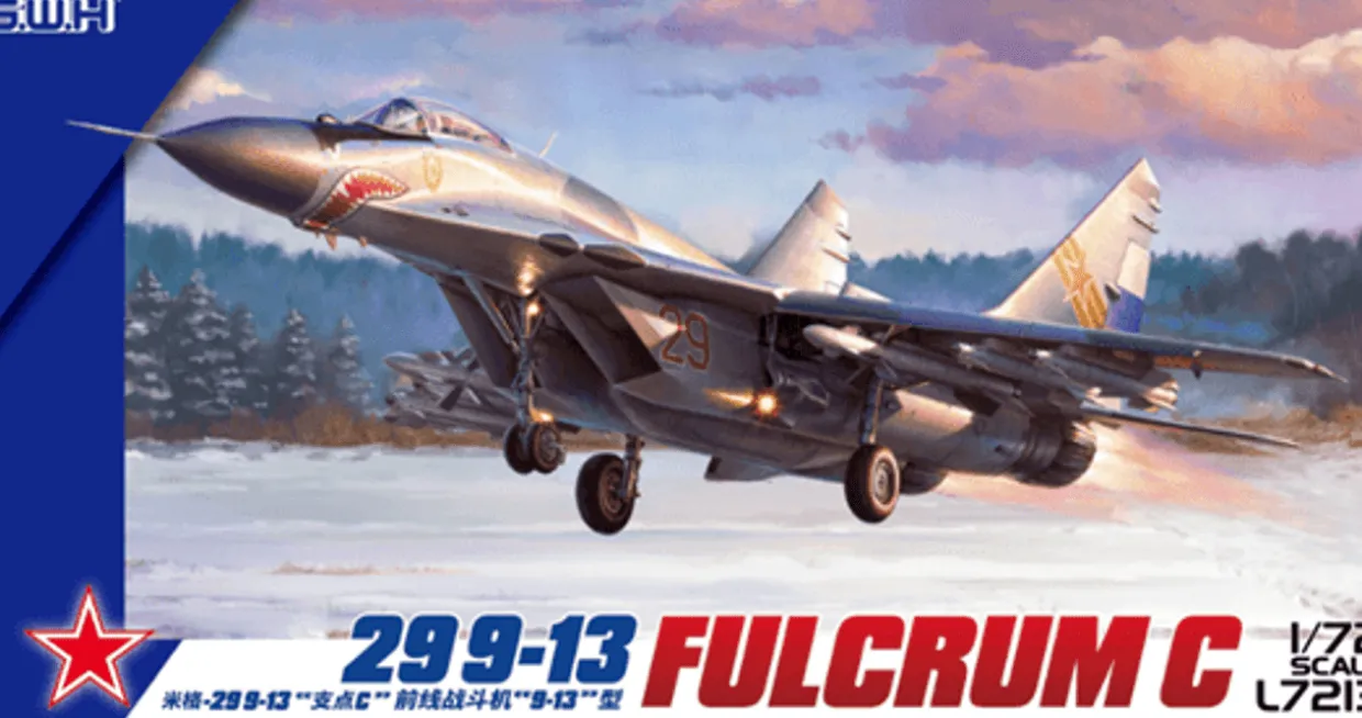Great Wall Hobby 1/72 Mikoyan MiG-29 Product 9.13 Fulcrum C