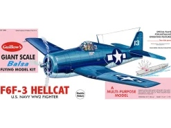 Guillow 1/16 F6F-3 Hellcat Balsa Model Kit