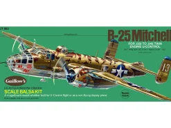 Guillow 1/32 North American B-25 Mitchell Balsa Model Kit