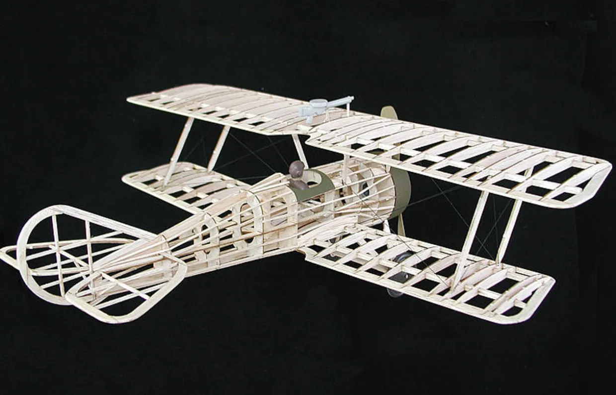 Guillow 1/14 Thomas Morse Scout S4C Balsa Model Kit