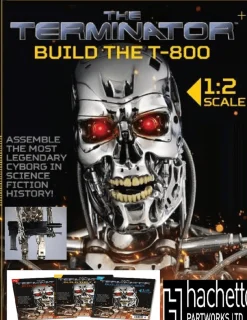 Hachette Partworks 1/2 Terminator T-800 - Build Your Own Collectable - Complete