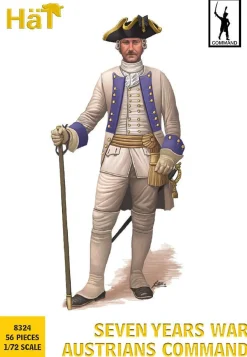 Hat Industrie 1/72 7 Years War Austrians Command