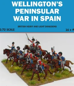 Hat Industrie 1/72 Napoleonic British Heavy and Light Dragoons Sampler