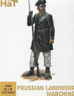 Hat Industrie 1/72 Napoleonic Prussian Landwehr Marching