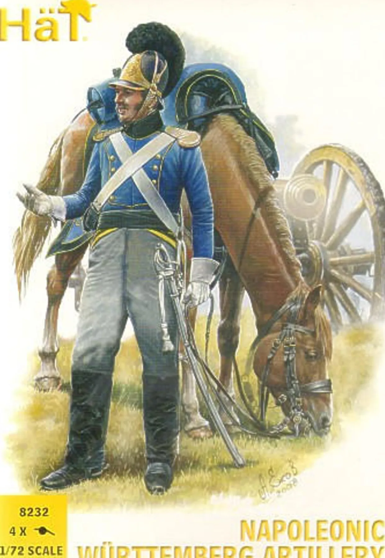 Hat Industrie 1/72 Wurttemberg Artillery Napoleonic Wars